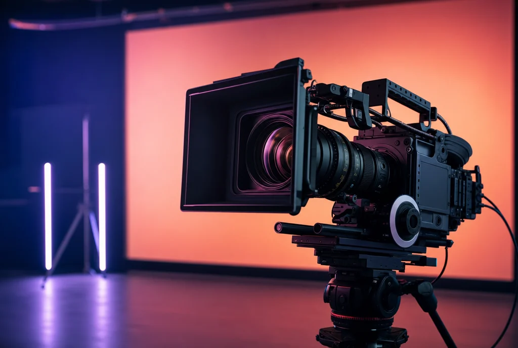 Original video production visual concept